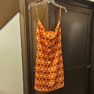 Urban Outfitters (L) Multicolor Geometric Dress